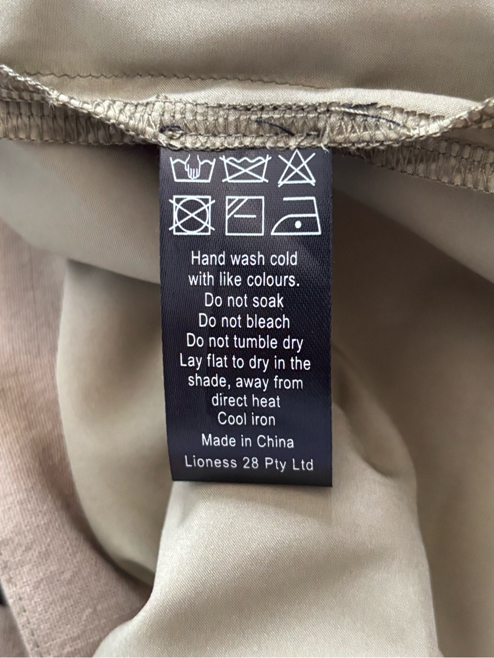 New LIONESS Sage Endless Mini Skort Size Large - Picture 5 of 6